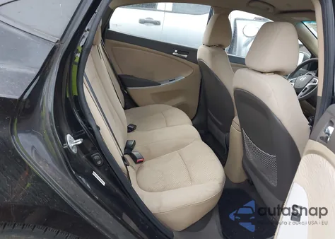 2012 Hyundai Accent Gls z USA, uszkodzony, nr VIN KMHCU4AEXCU168949